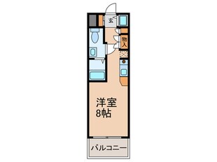 エスリ－ド御堂筋梅田(１０１１)の物件間取画像